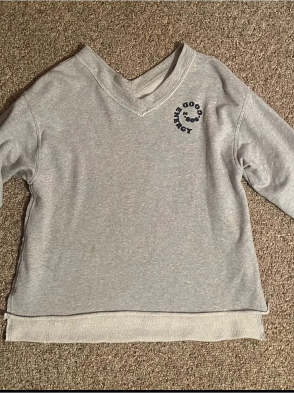 aerie V-Neck Sweatshirt